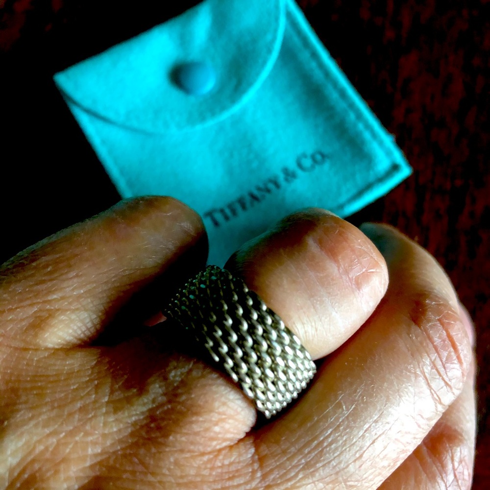 Tiffany & Co mesh ring